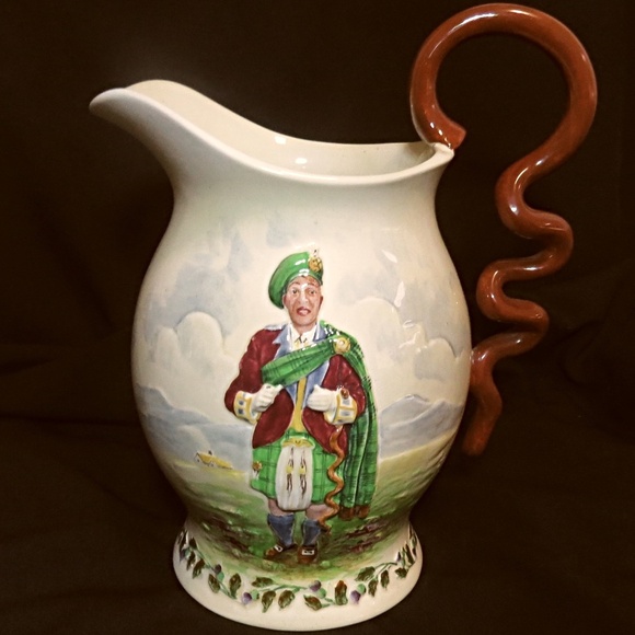 Crown Devon - Large wind up musical jug / pitcher ‘I Love a Lassie' - Picture 1 of 4